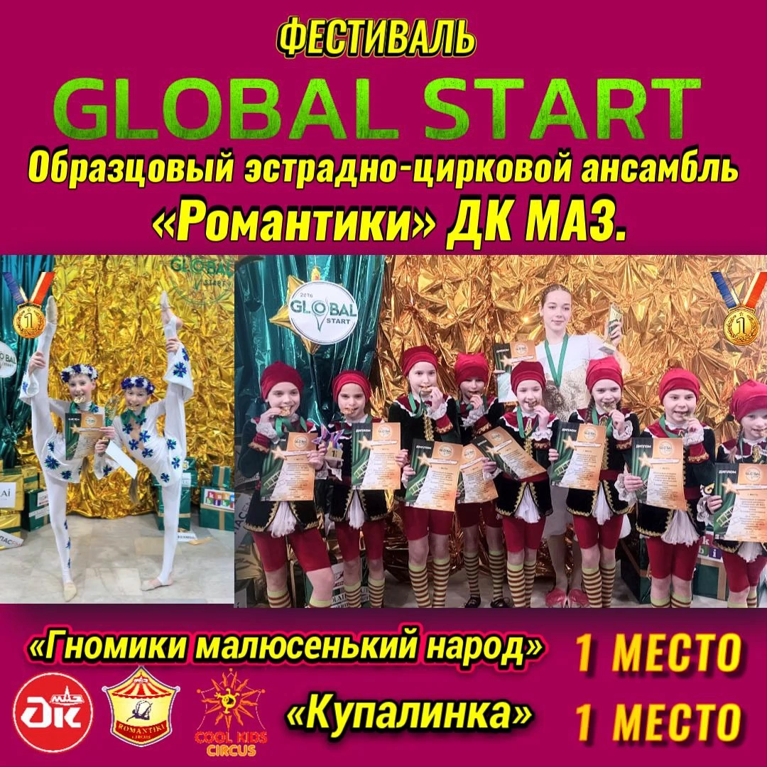 Хореографический фестиваль Global Start 17 января 2026 года